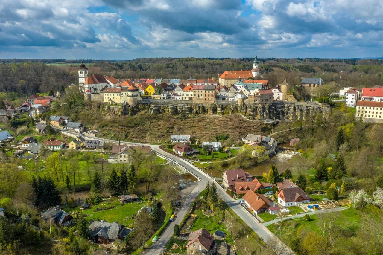 Penzion Na Hradčanech Nové Město nad Metují Exterior foto